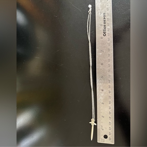 WOW POSHMARK - Authentic Me & Ro Sterling Silver Sword Necklace - Picture 8 of 16